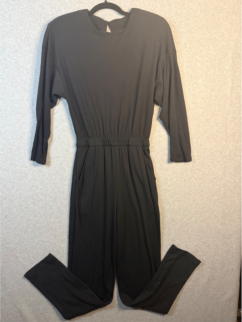 Vintage Saint Germain Black Knit Jumpsuit